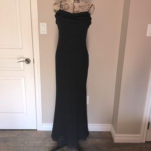 *Free Shipping* Long Black Dress